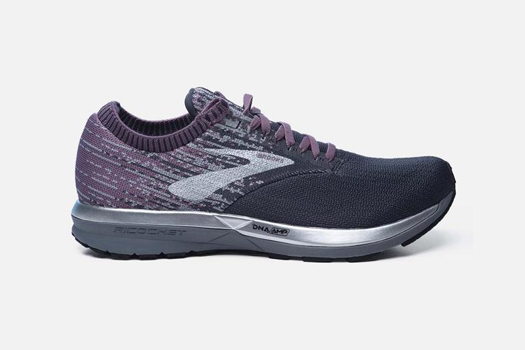 Brooks RICOCHET Road Running Shoes Womens Outlet - Grey (DZY823061)